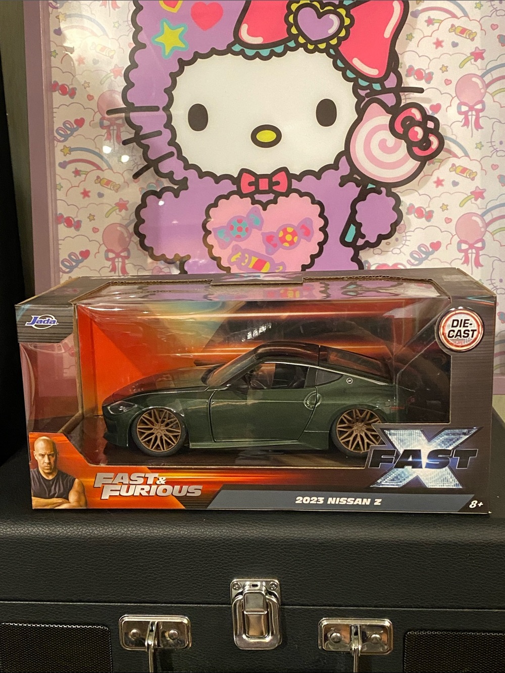 NIB 1:24 Fast & Furious 2023 Nissan Z Die-Cast Car 💚🖤